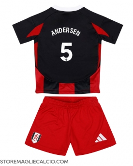 Fulham Emile Smith Rowe #32 Maglia Gara Trasferta Repliche 2024-25 Bambino